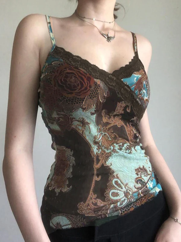 Botanical Prints Cami Top - Image 6