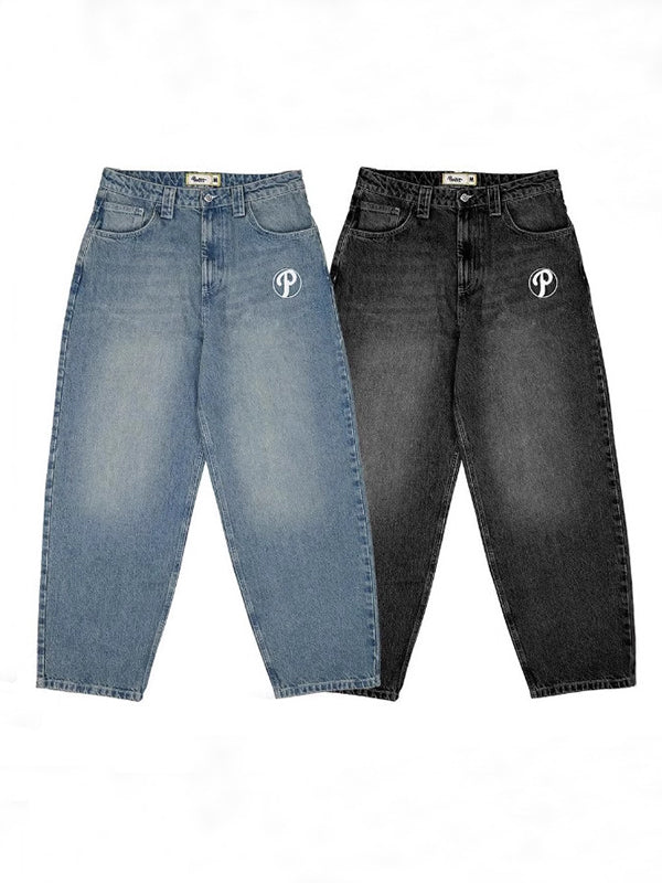 Vintage Embroidery Boyfriend Jeans - Image 5